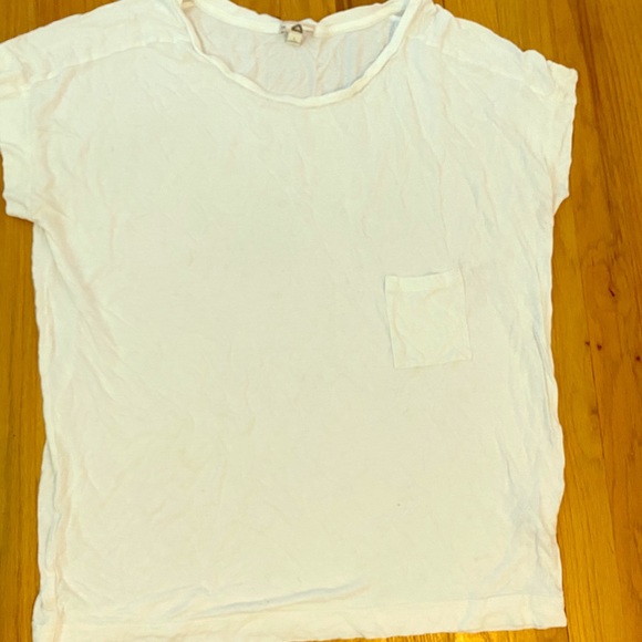 EUC Gap white shirt sleeved top - Picture 1 of 2